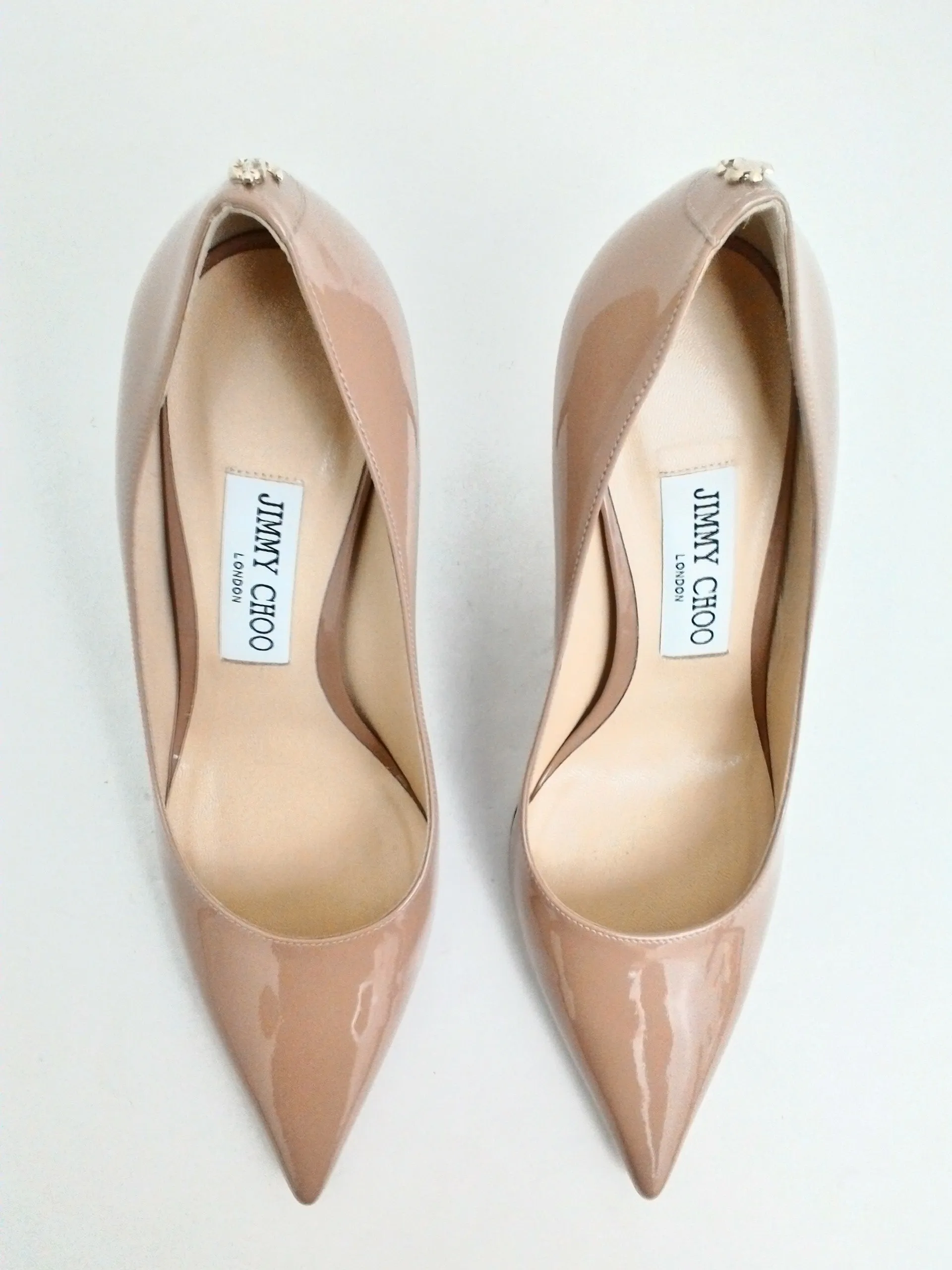 Jimmy Choo Women's Love Ballet Pink Patent Pumps Size 38