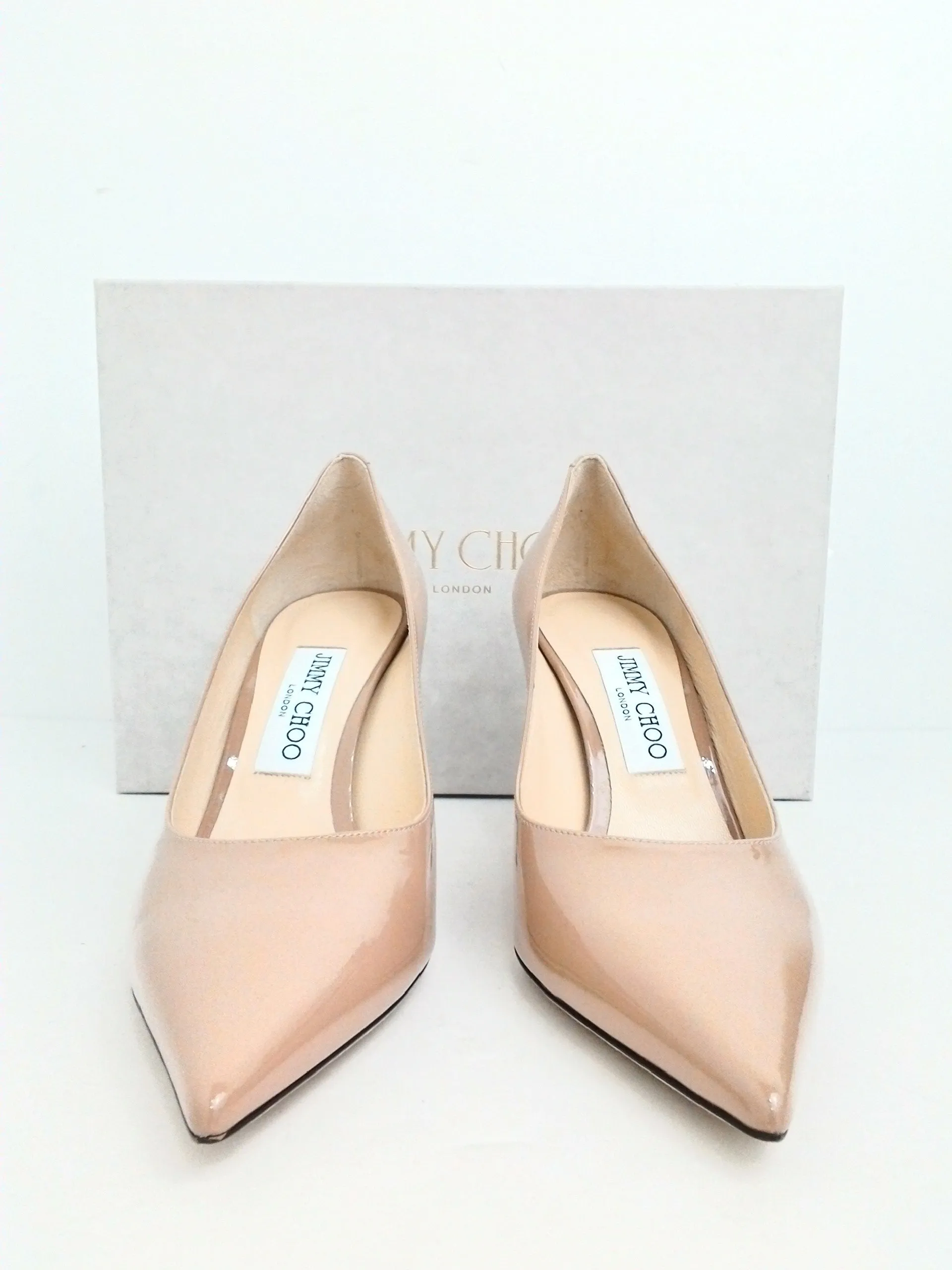 Jimmy Choo Women's Love Ballet Pink Patent Pumps Size 38