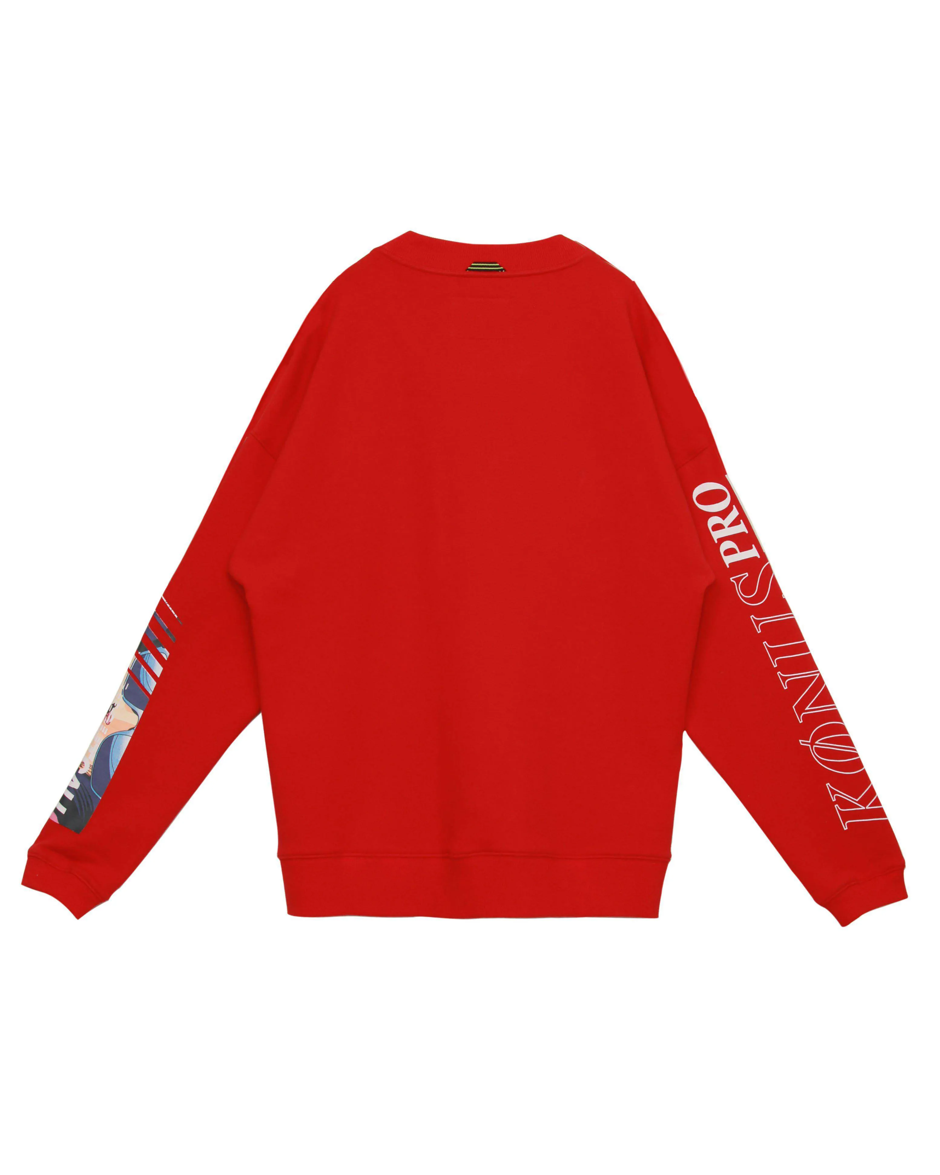 Konus Men's Oversize Sweatshirt in Red