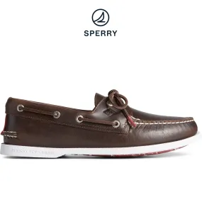 Men's Authentic Original Pullup Boat Shoe - Brown (STS24246)