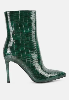 Momoa High Heel Ankle Boots