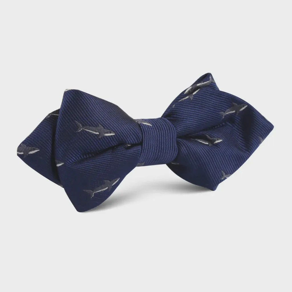 Otaa shark diamond bow tie