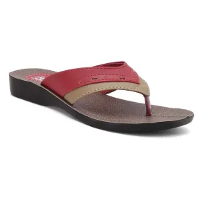 Paragon PU7991L Women Stylish Lightweight Flipflops | Comfortable with Anti skid soles | Casual & Trendy Slippers | Indoor & Outdoor