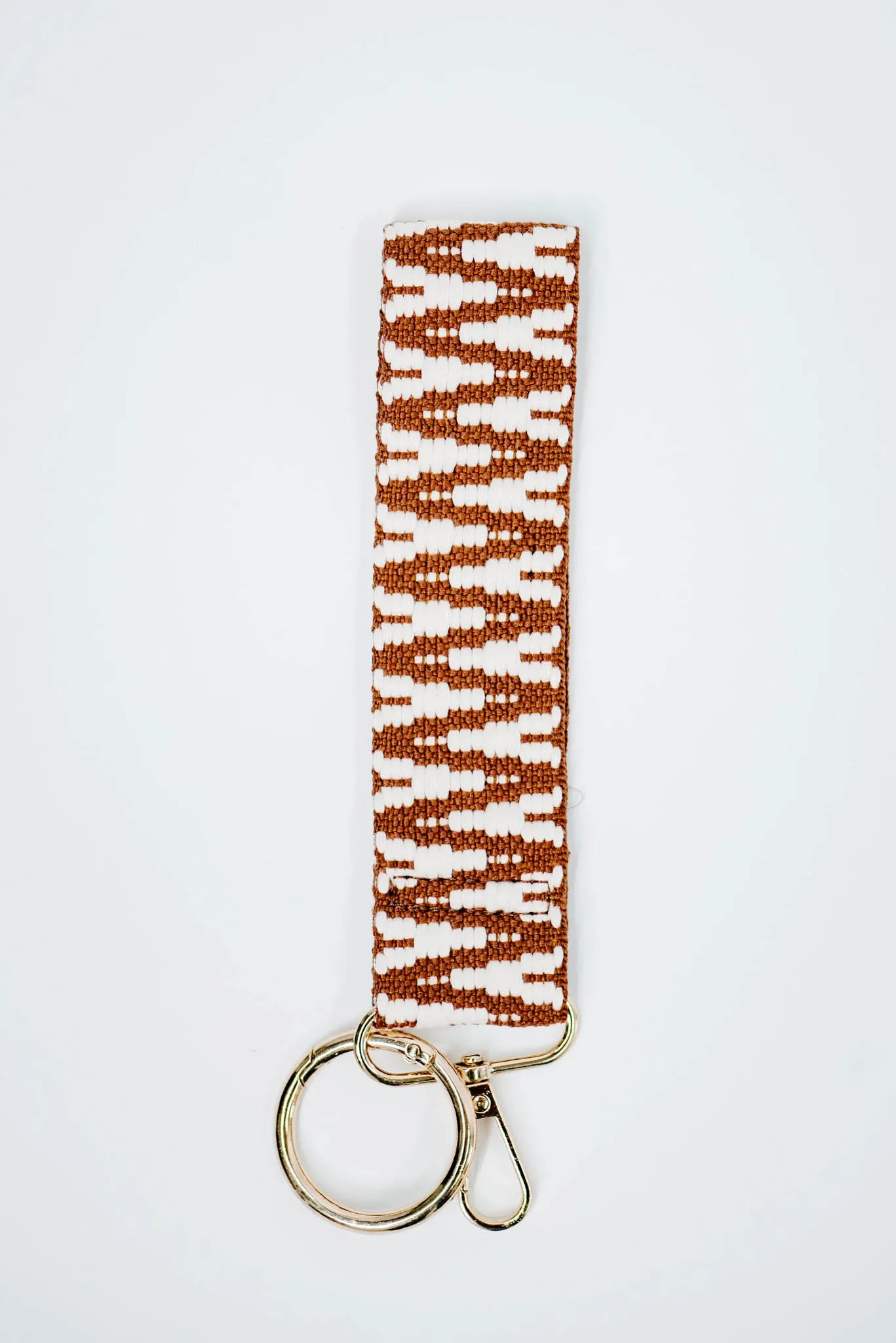 Patterned Wristband Keychains