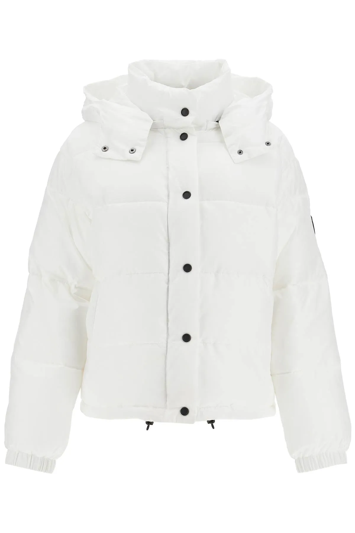 PINKO down jacket with logo patch