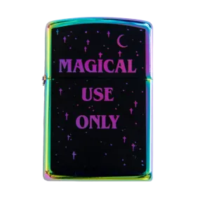 "Magical Use Only" Flip Top Lighter