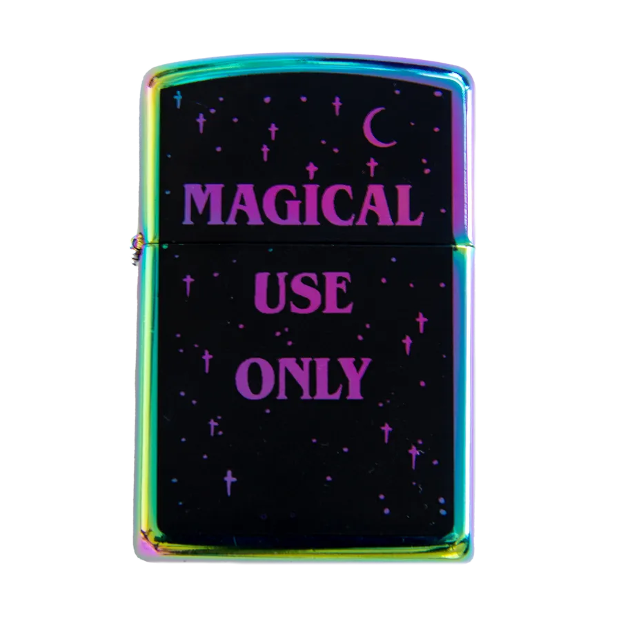 "Magical Use Only" Flip Top Lighter