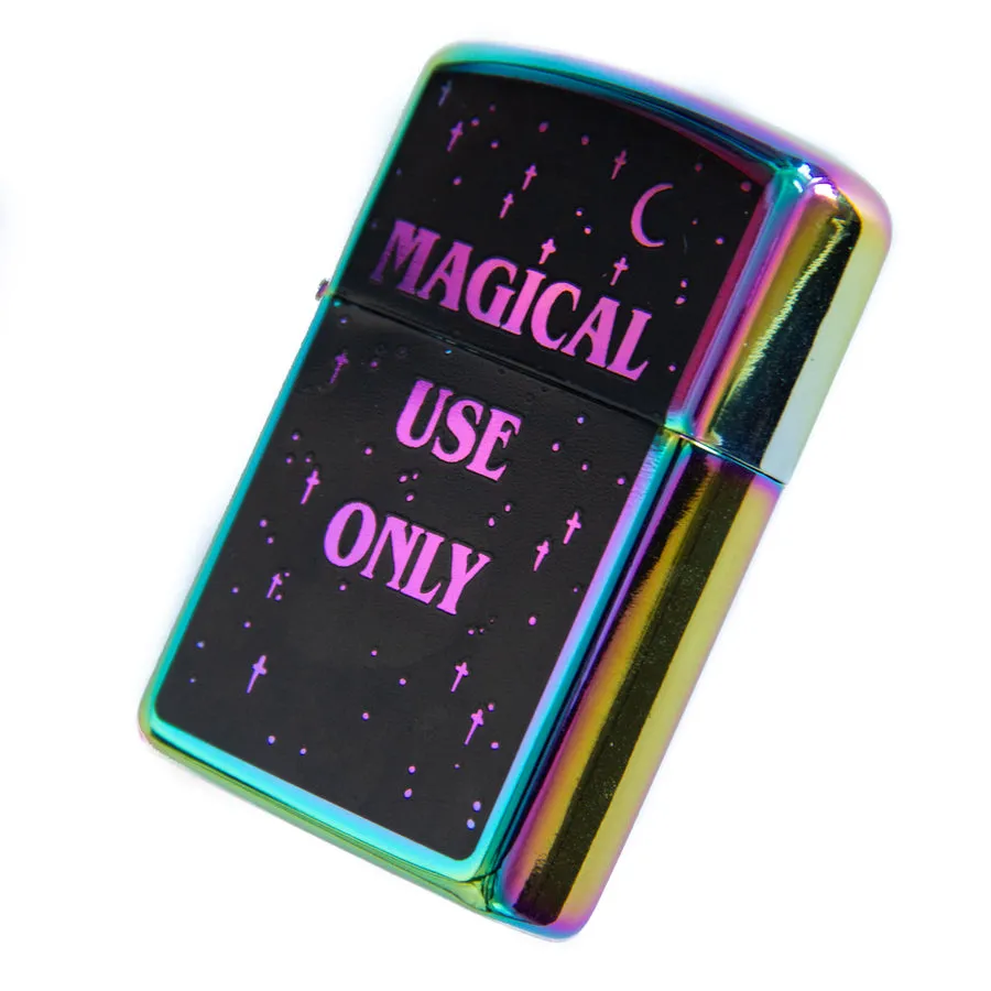 "Magical Use Only" Flip Top Lighter