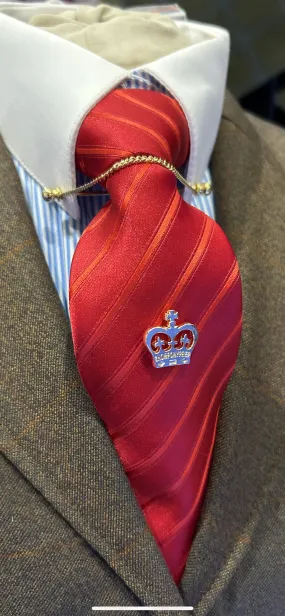 Regal Crown Lapel Pin