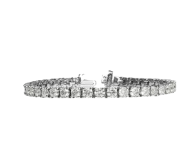 Round Diamond Tennis Bracelet, 10 CT