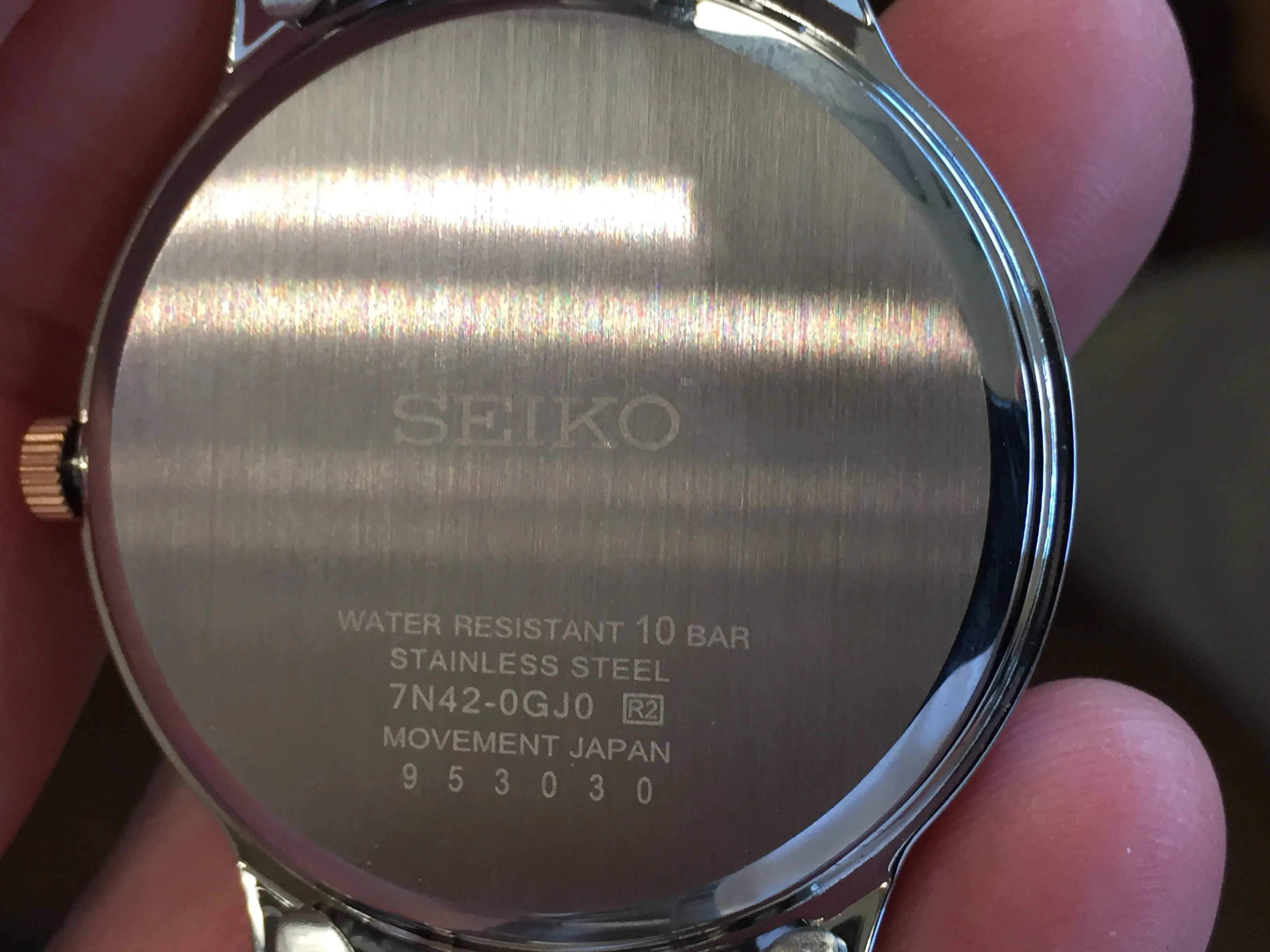 Seiko Men's Water Resistant Watch