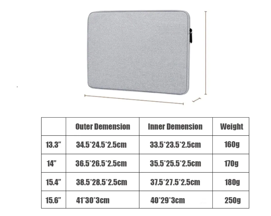 Shock Resistant Laptop Sleeve