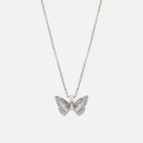 Silver Butterfly Necklace